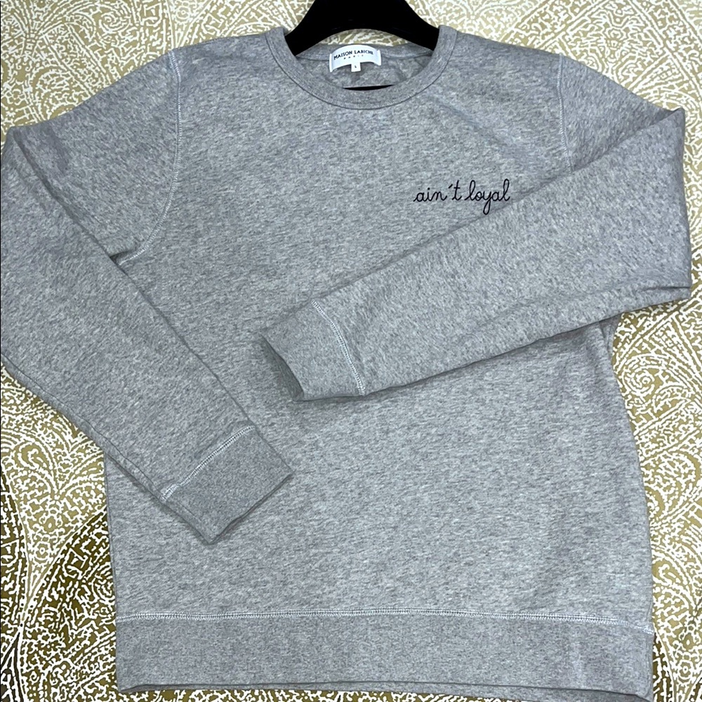 Maison Labiche Gray Men's Sweatshirt